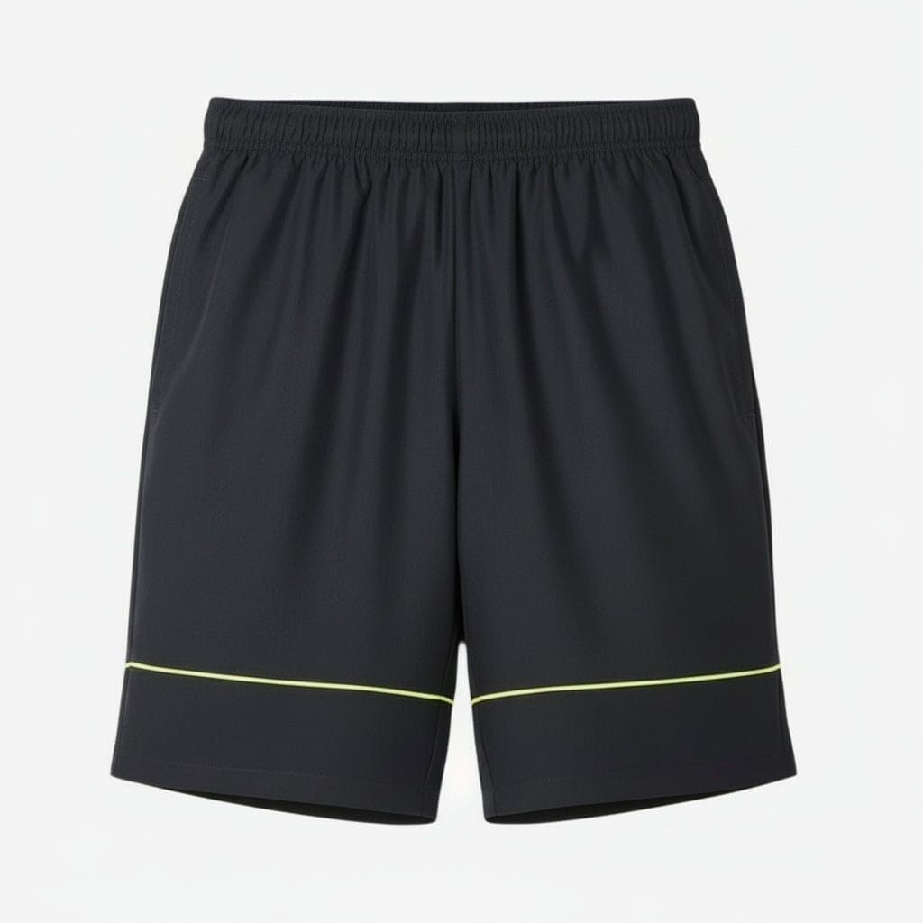 Shorts De Tenis De Tafetán Diamond Estampados Regata Negro S 