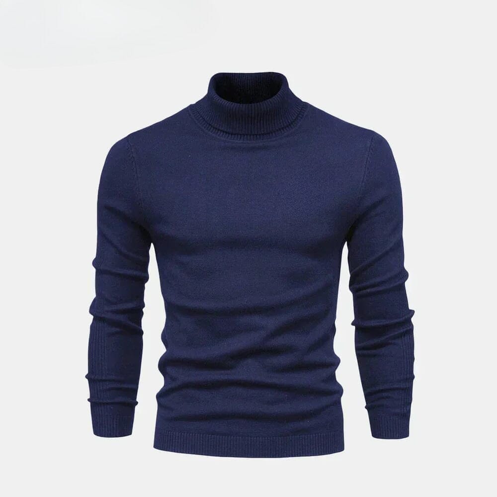 Suéter De Lana De Cuello Alto Con Tejido De Cable Regata 